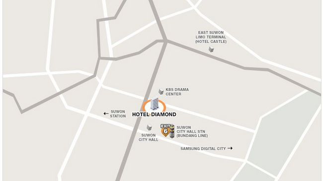 Diamond Hotel Suwon Servicios foto